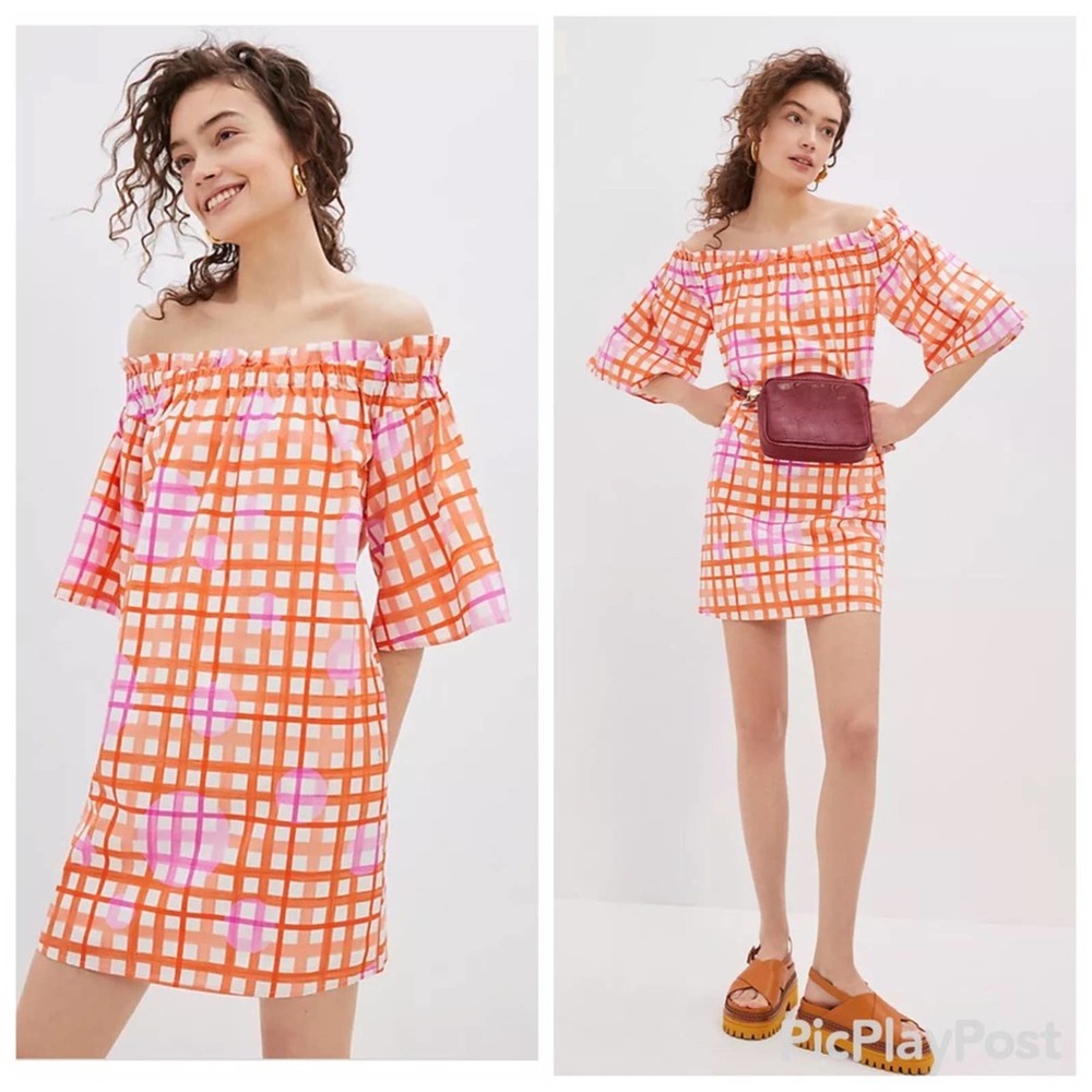 Corey Lynn Calter Monaco Off-The-Shoulder Mini Dress